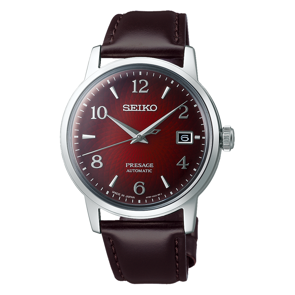 Reloj-automático-hombre-seiko-presage-burdeos-SRPE41J1