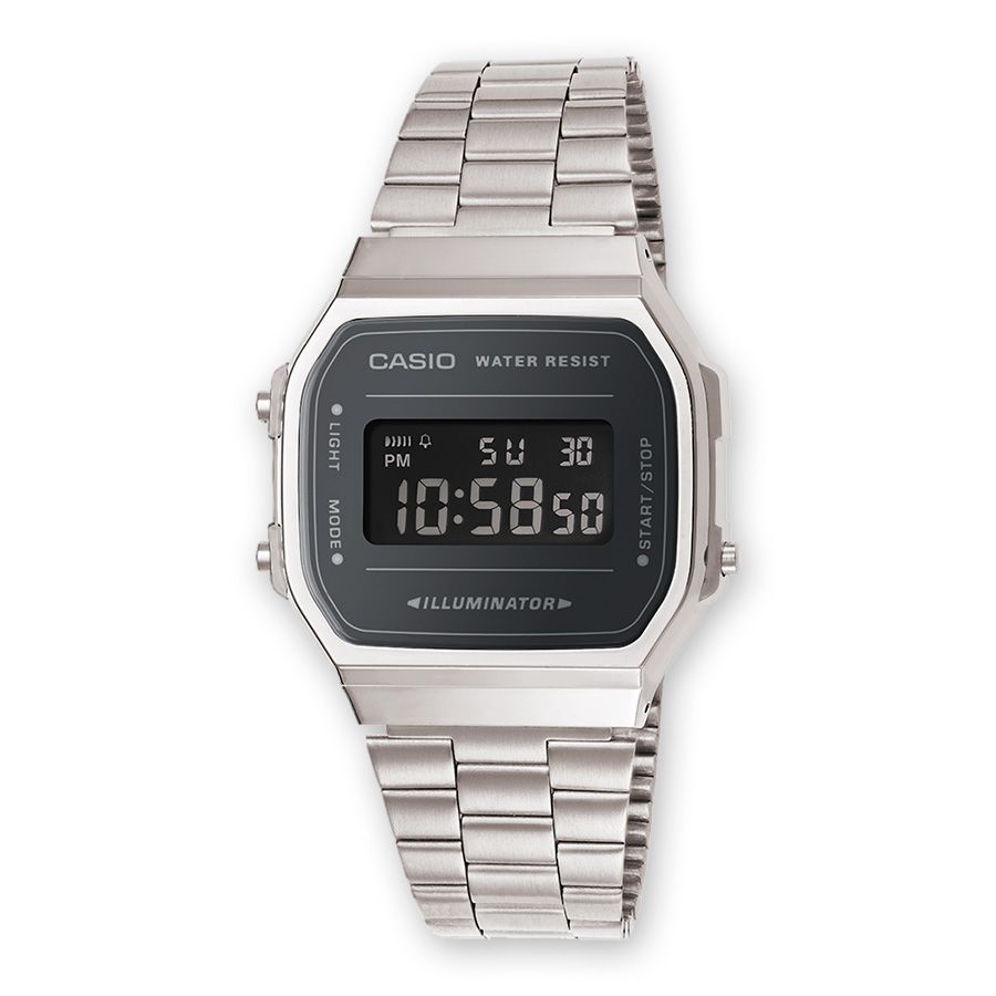 Metropolitano Decaer vértice reloj casio retro vintage mirror marrón A168WEM-1EF | Joyería sendra