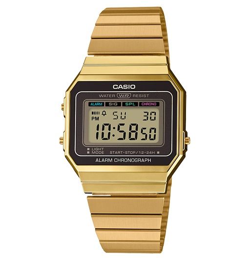 reloj casio retro thin vintage dorado A700WEG-9AEF