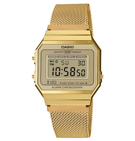 reloj casio retro thin vintage dorado A700WEMG-9AEF