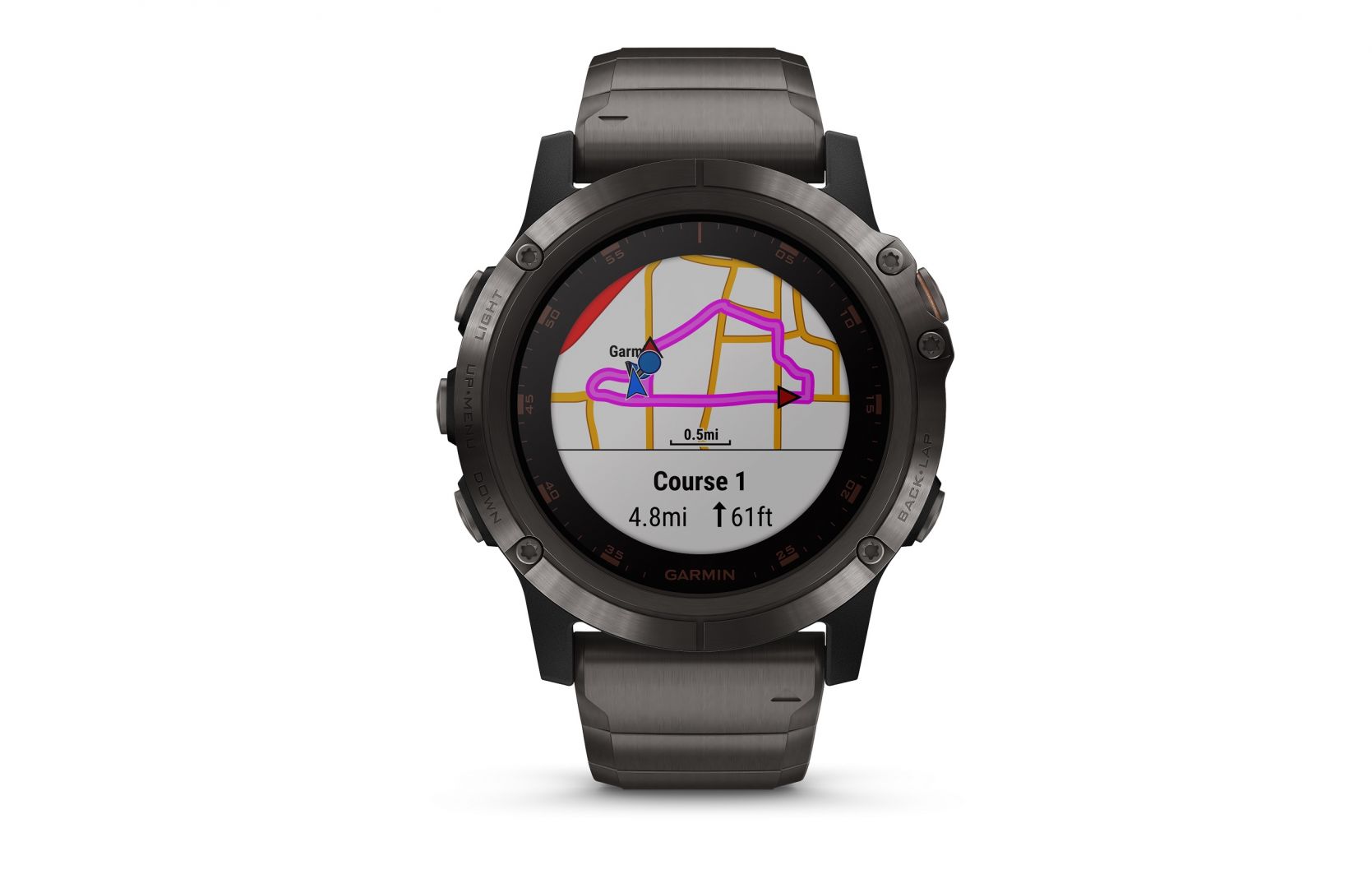 Sada Primitivo civilización Smartwatch garmin fēnix® 5X Plus Zafiro, titanio DLC 010-01989-05 | Joyería  sendra