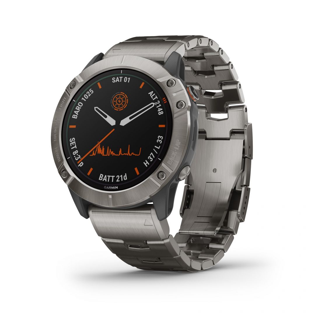 Smartwatch garmin f nix 6X Pro Solar titanio 010 02157 24 Joyeria sendra