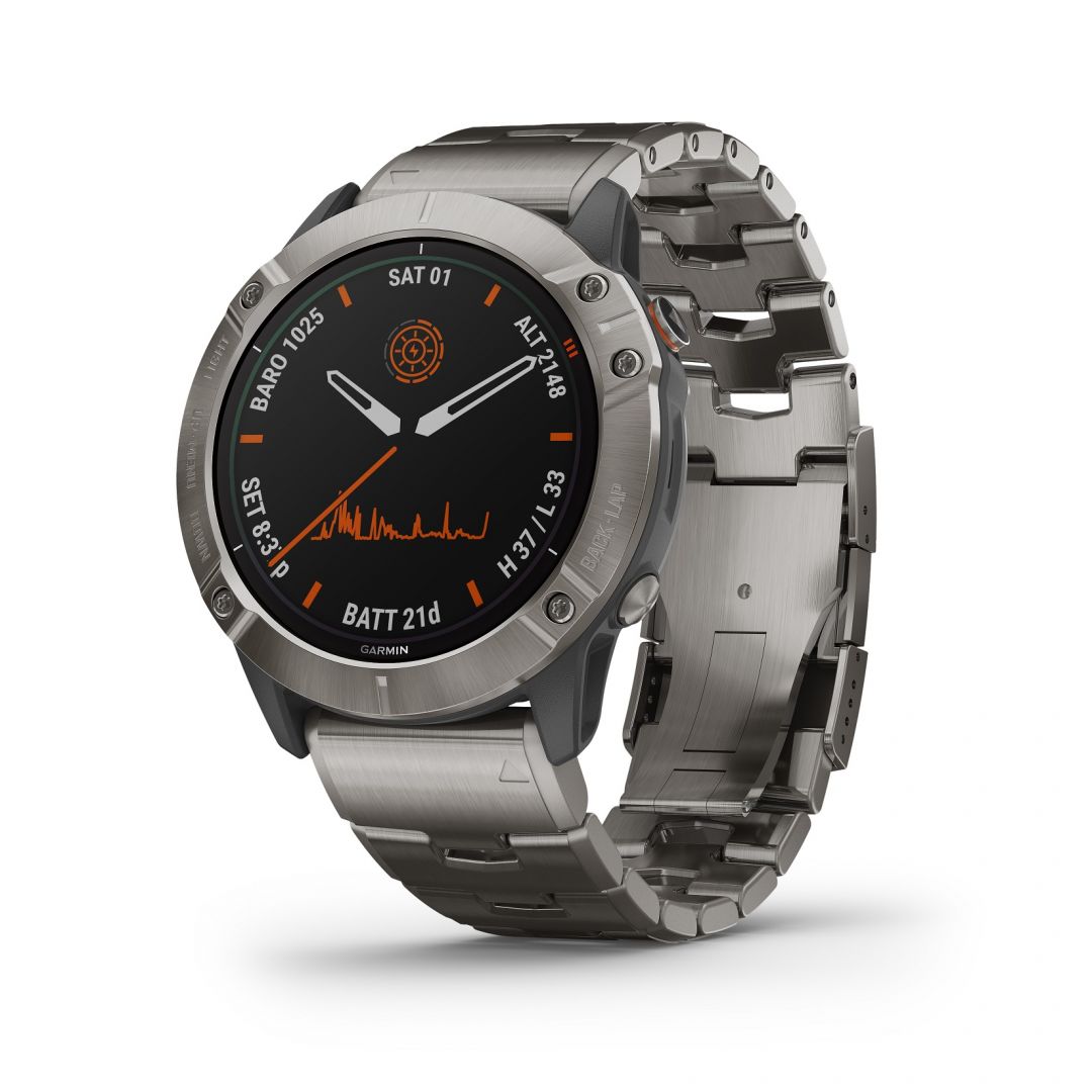 Reloj deportivo Garmin Fenix 3 Zafiro plata con correa de cuero sólo 329,99€