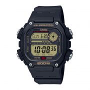 reloj de hombre CASIO DW-291H-9AVEF dorado frontal