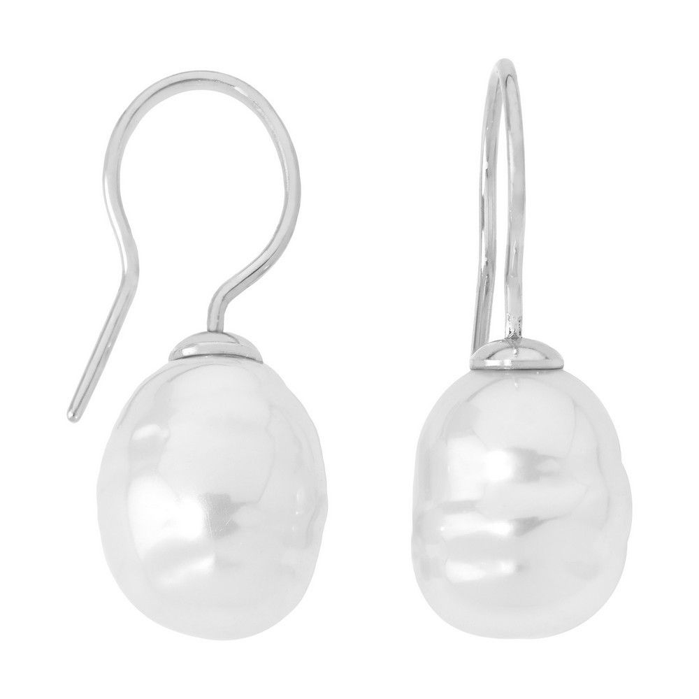 Orecchini Pendenti Majorica Donna – Argento 925 Placcato Oro, Modello 08481.01