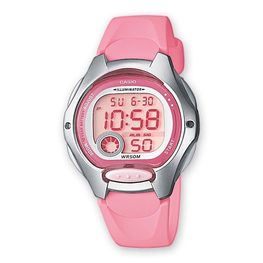 Reloj Casio niño niña LW-203-1AVEF digital con luz led en esfera