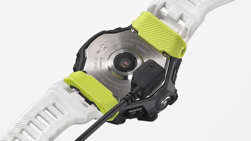 Carga usb casio gshock gbd-h1000