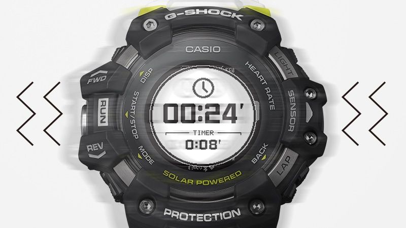 Notificaciones por vibracion casio gshock gbd-h1000