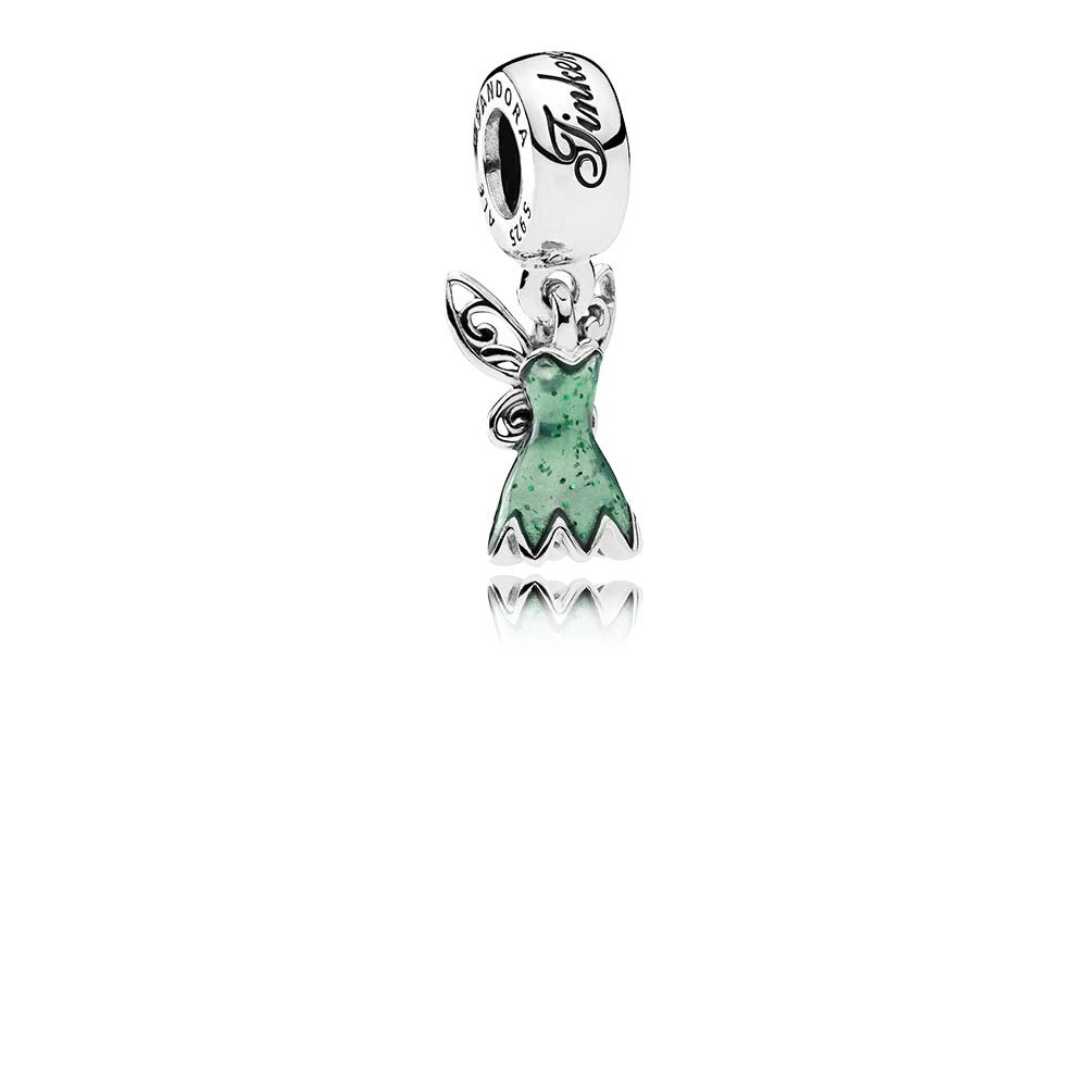 Abalorio-colgante-plata-pandora-disney-traje-campanilla-792138EN93