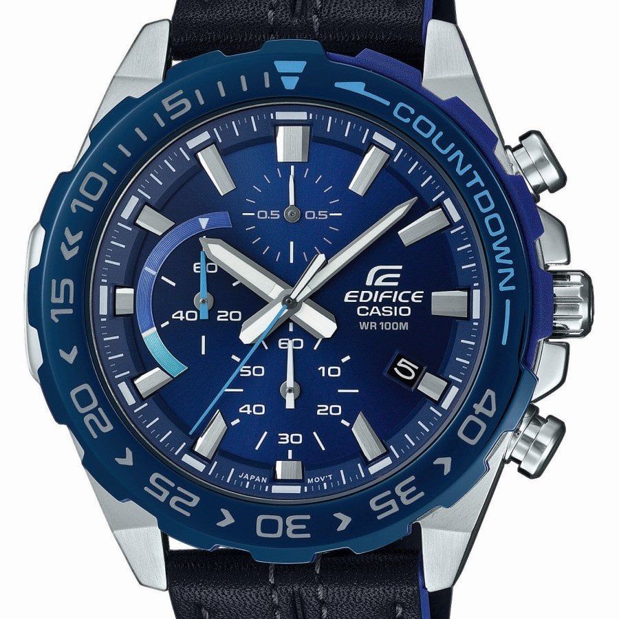 reloj de hombre casio edifice EFR-566BL-2AVUEF