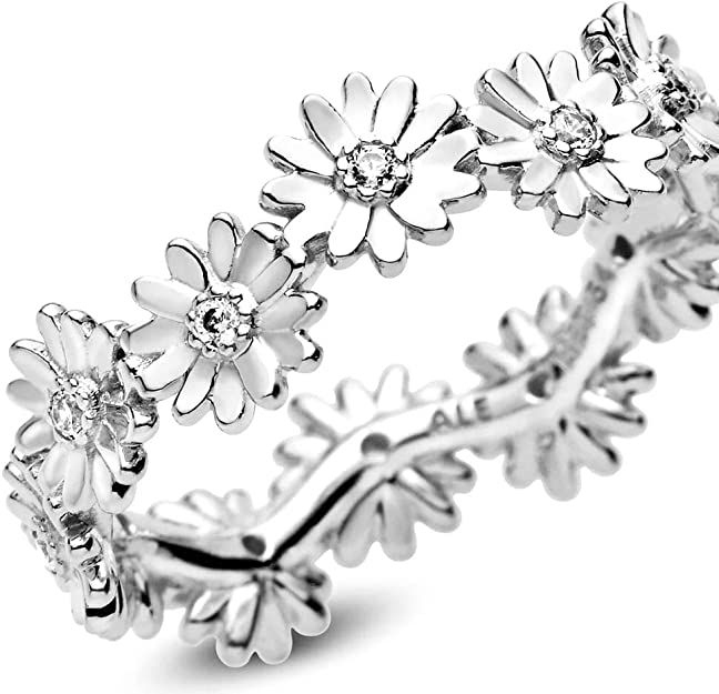 Anillo de flores pandora best sale