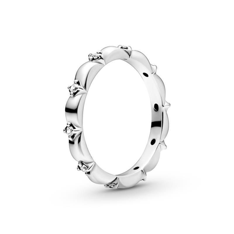 vacío capítulo Repetirse Anillo Pandora petalos circonita plata 198791c01 | Joyería sendra