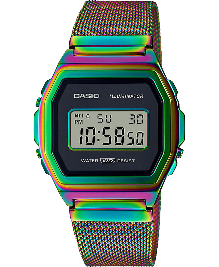reloj de mujer CASIO retro ICONIC A1000RBW 1ER Joyeria sendra