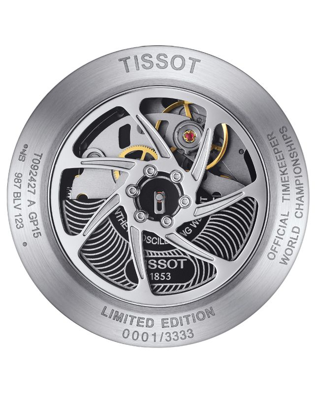 Hombre-reloj Tissot cronógrafo automático caucho T079 427.27.057.00.:  .es: Relojes