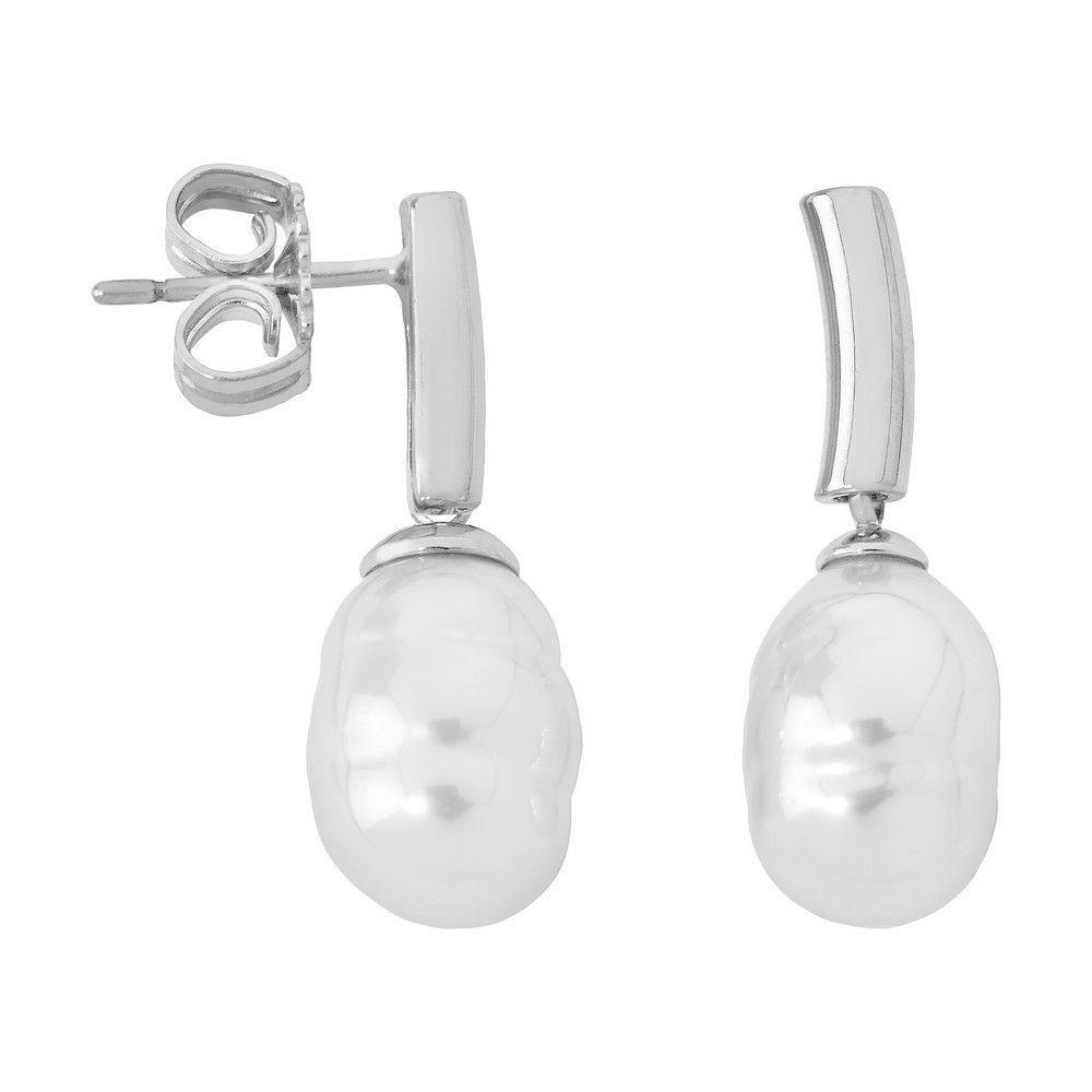 Pendientes plata majorica | sendra